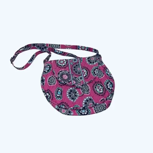 Vera Bradley saddle up bag in Cupcake Pink - Picture 3 of 14